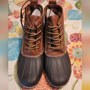 St. Johns Bay Men's Duck Boots, Size 12